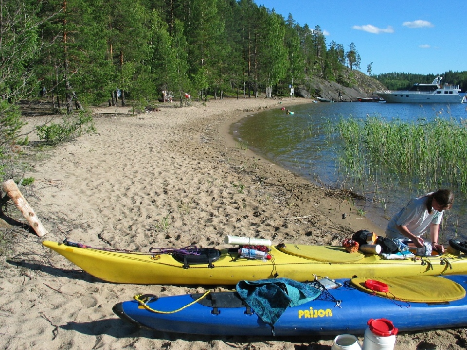 Karihiekka: Sandstrand und Yachten wie auf Mallorca