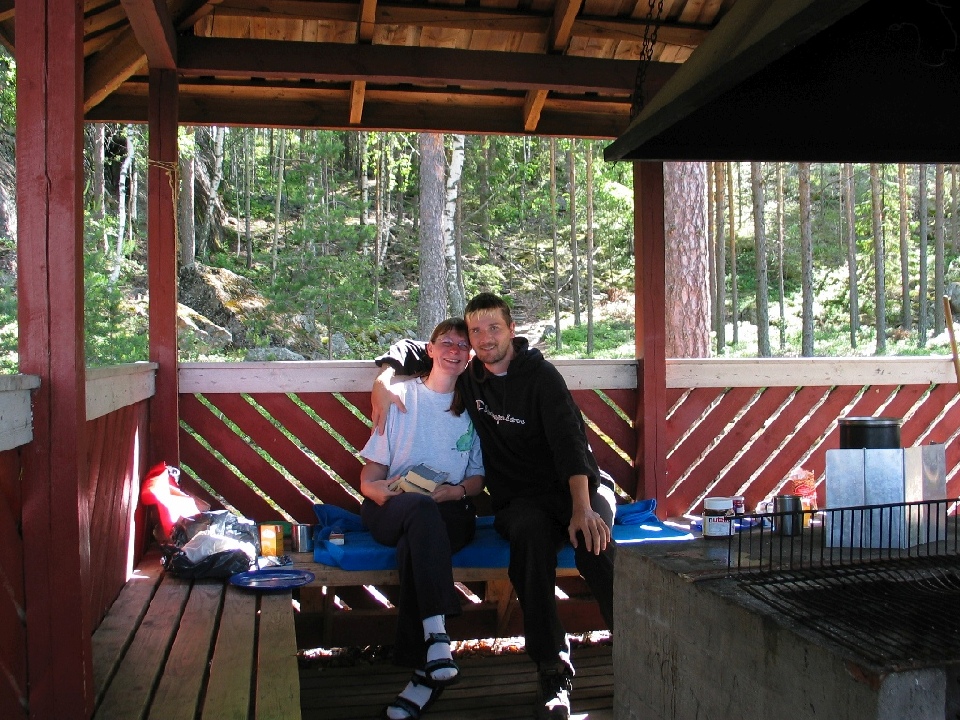 Karihiekka: Frühstück