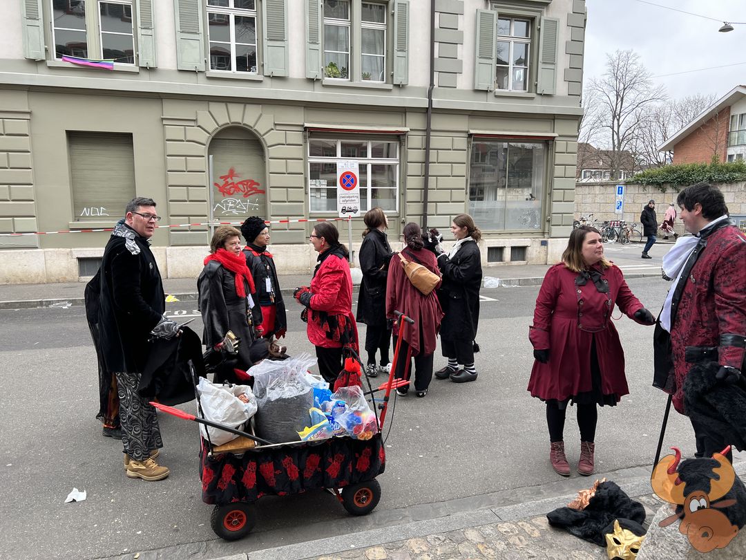 Pfyffebutzer versammeln sich